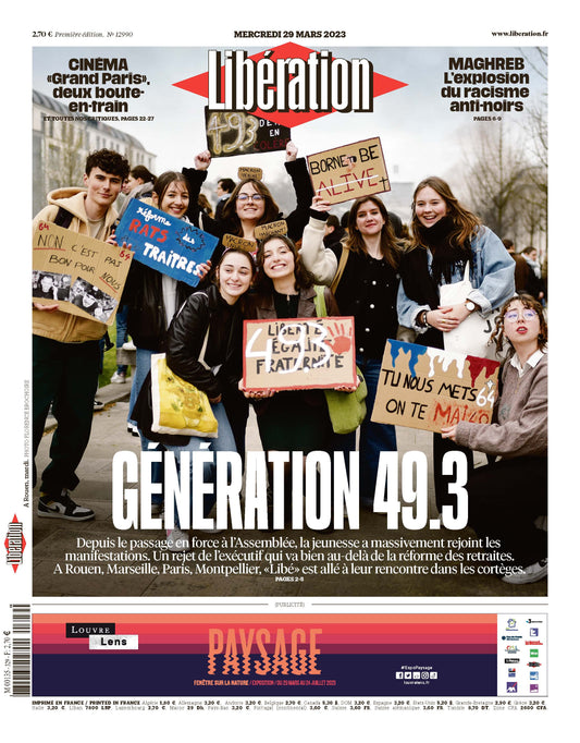 G¨¦n¨¦ration 49.3. 29 mars 2023